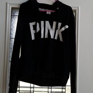 Pink hoodie sweatshirt